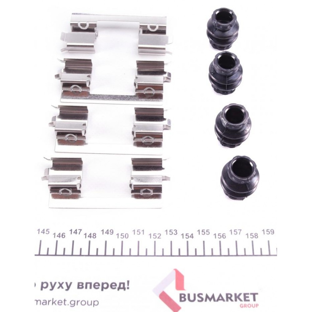 Планка супорта (переднього) прижимна (к-кт) MB Citan 12- (Lucas)