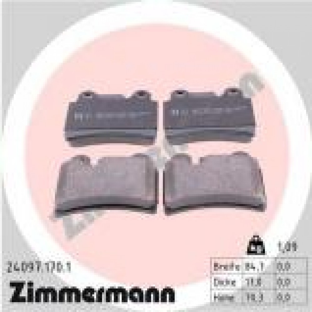 Колодки гальмівні (задні) VW Touareg 02-10 (Brembo)