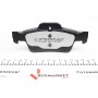 Колодки гальмівні (задні) MB E-class (W211/W212)/S-class (W220/W221) 98-(Teves)(з низьким продукуванням пилу)