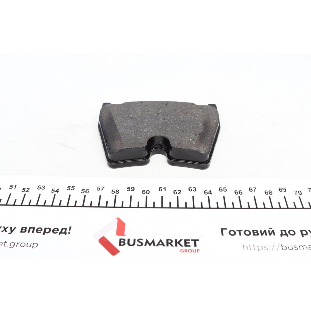 Колодки гальмівні (передні) Audi A4/A5/A6/VW Phaeton 02-17 (Brembo) (з датчиком) (95.5x74x16.4)
