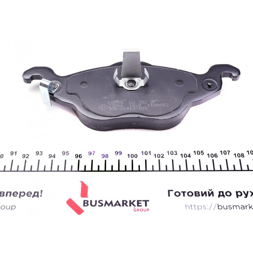 Колодки гальмівні (передні) Opel Astra G 1.2/2.0DTI 98- (Ate)
