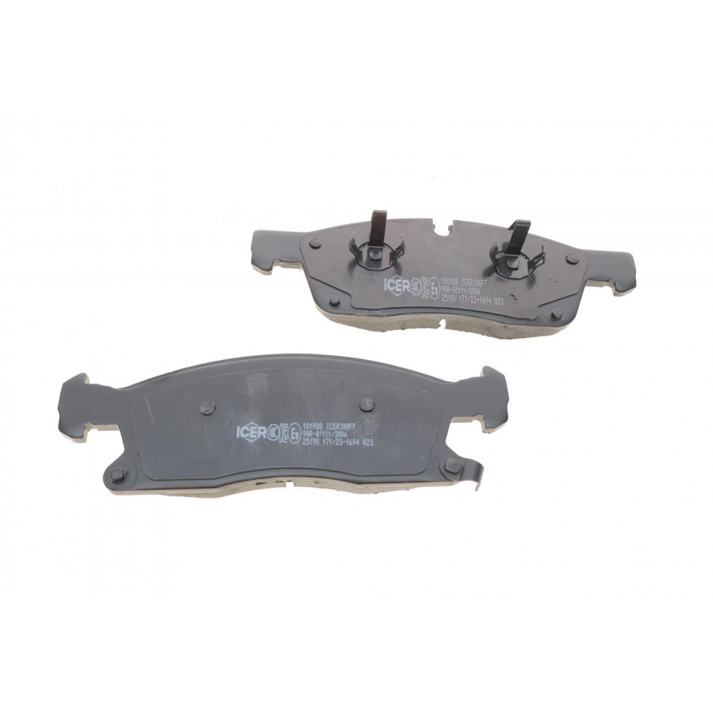 Колодки гальмівні (передні) MB M/GLE/GL/GLS-class (W166/X166) 11-19/Jeep Grand Cherokee 10-