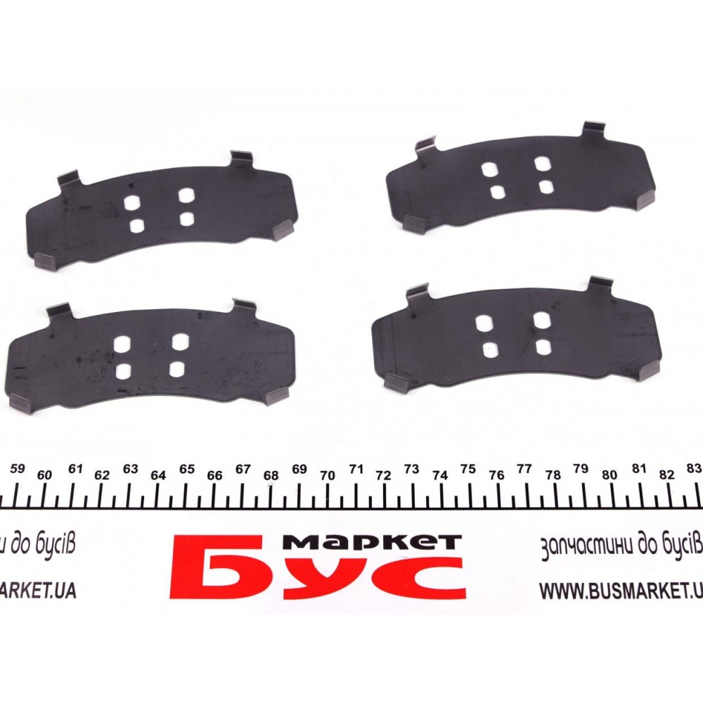 Колодки гальмівні (передні) Daewoo Lanos/ Nubira 1.6-2.2 97- (Akebono)