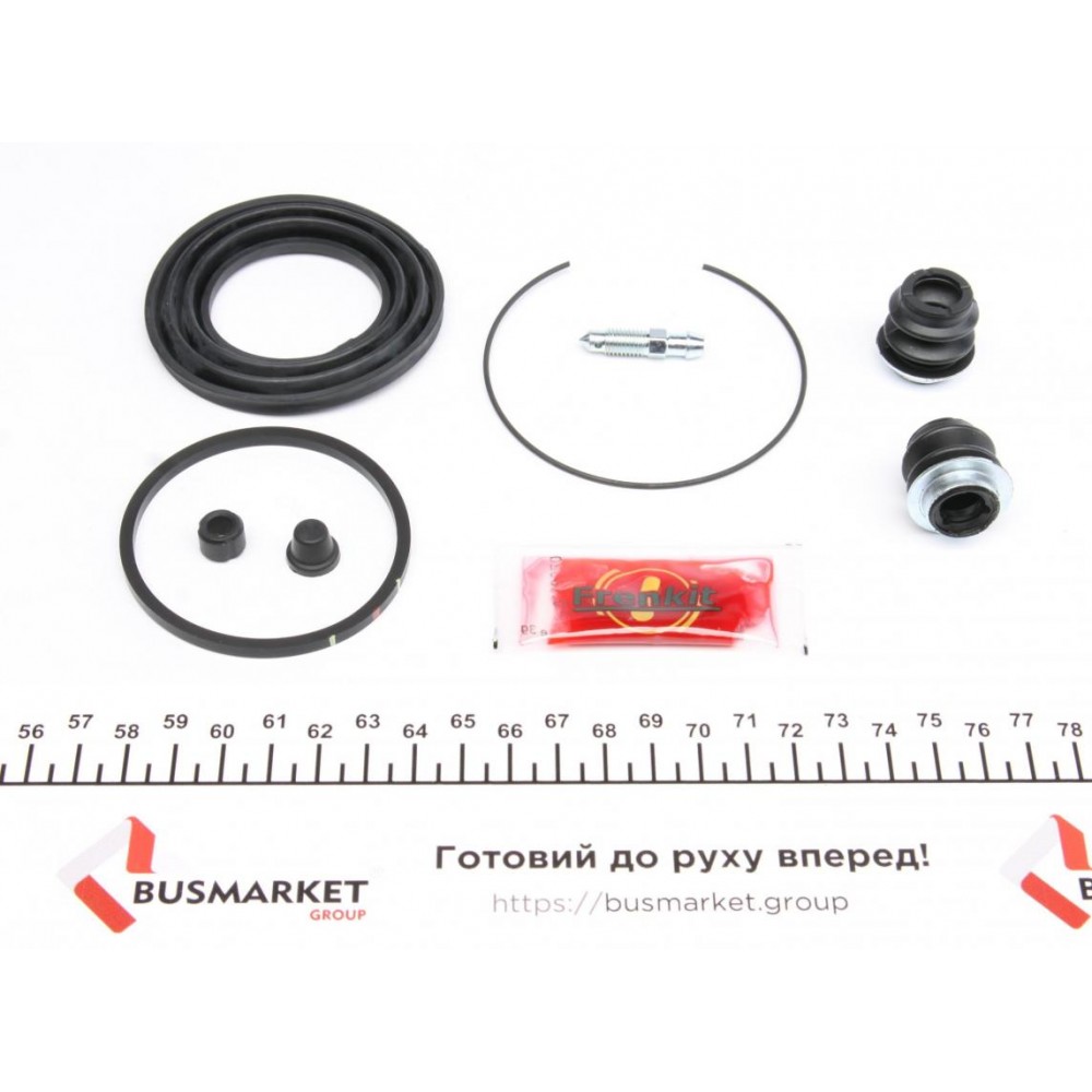 Ремкомплект супорта (переднього) Toyota Camry 96-06/Lexus RX 00-03 (60mm) (+поршень) (Akebono)