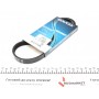 Ремінь генератора Daewoo Matiz 0.8i 98-