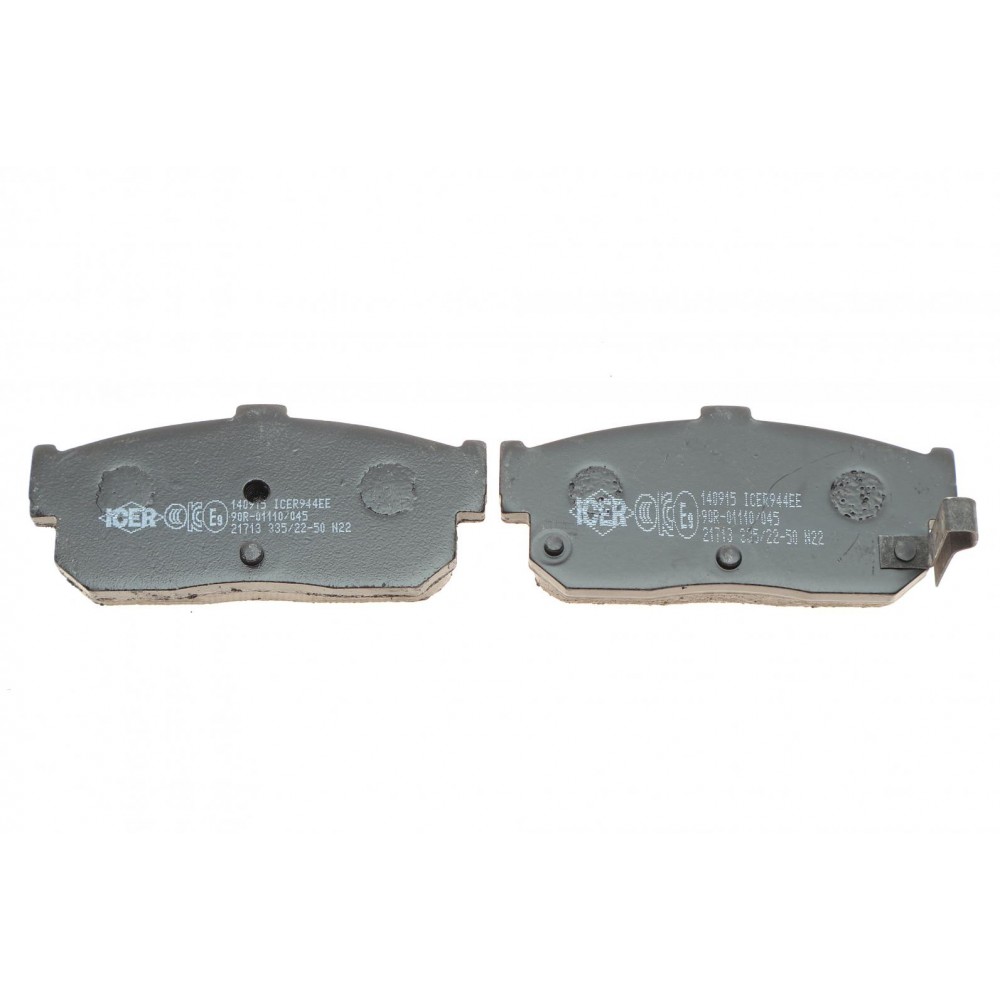 Колодки гальмівні (задні) Nissan Altima I/II 92-01/Maxima IV 94-00/Primera 90-98/Infiniti G20 90-97