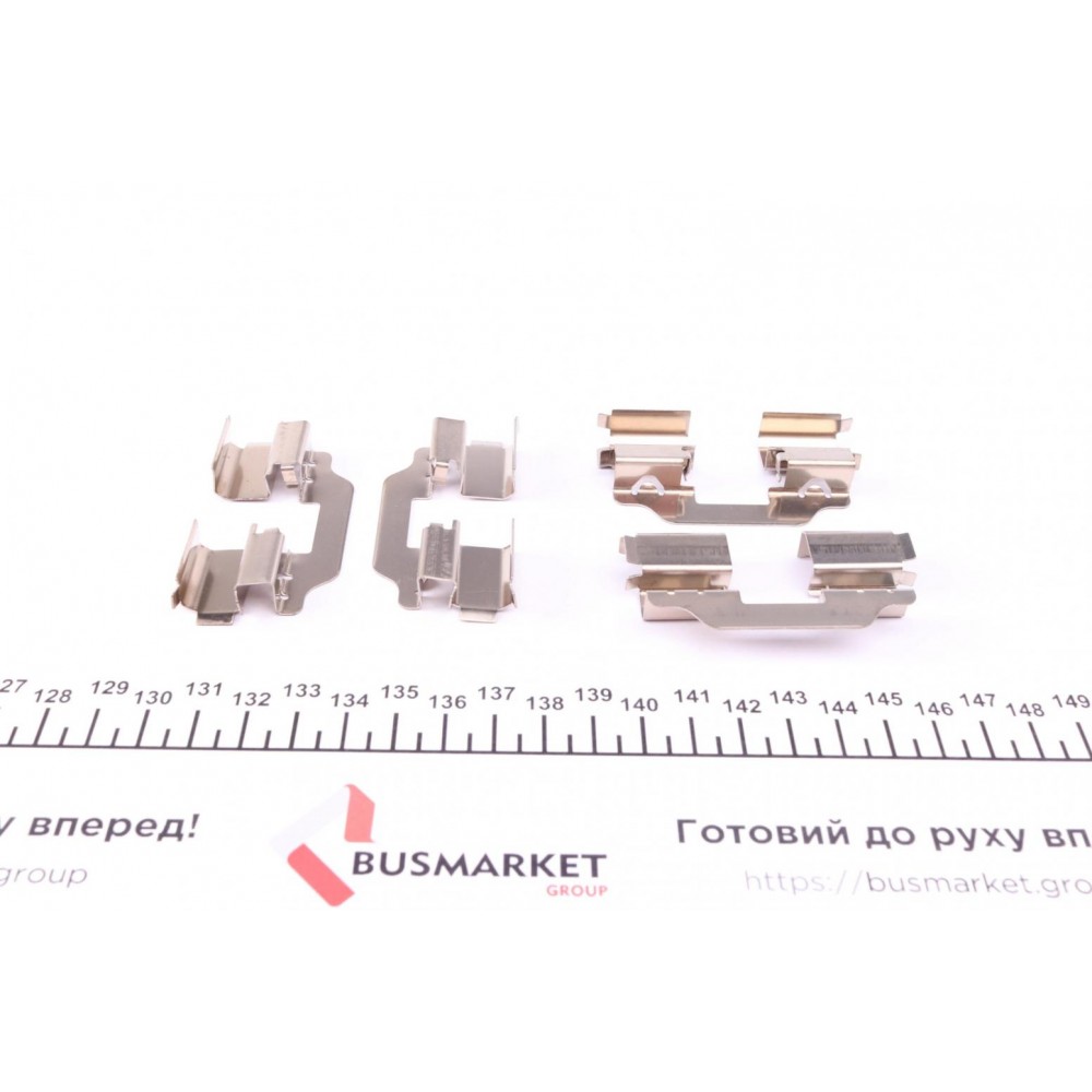 Планка супорта (заднього) прижимна (к-кт) MB M-class (W166) 11-15 (Lucas)