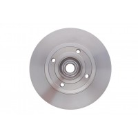 Диск гальмівний (задній) Renault Clio 05-/Megane 02- (240х8) (+ABS) (з підшипником) (+ESP) (повний)