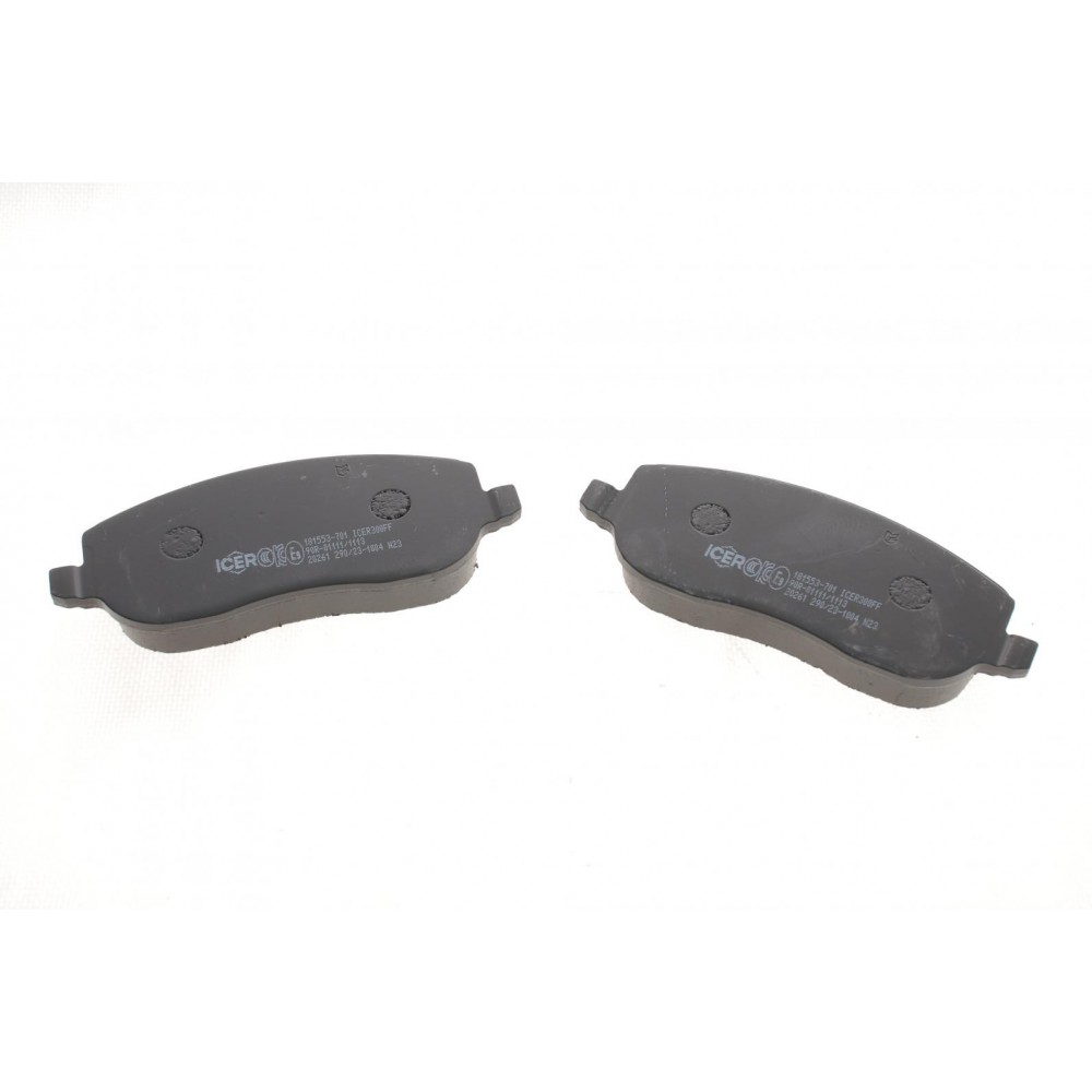 Колодки гальмівні (передні) Citroen C8 02-/Jumpy/Fiat Scudo/Peugeot Expert 95-06/807 02- (+датчики)