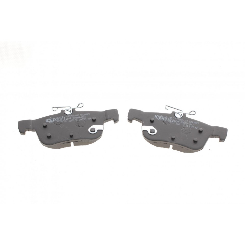 Колодки гальмівні (задні) Ford Focus 18-/Galaxy/Mondeo/S-Max 14-/Kuga 12-/Ford USA Edge/Fusion 06-