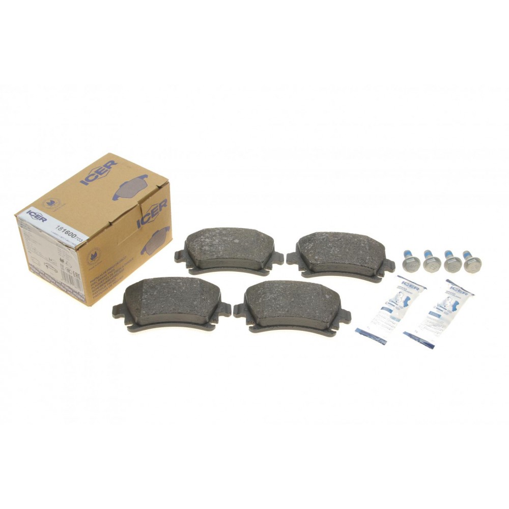 Колодки гальмівні (задні) Audi A3/A4/A6/VW Caddy/Touran 04-15/Golf/Passat/Skoda Octavia 03-/SuperB