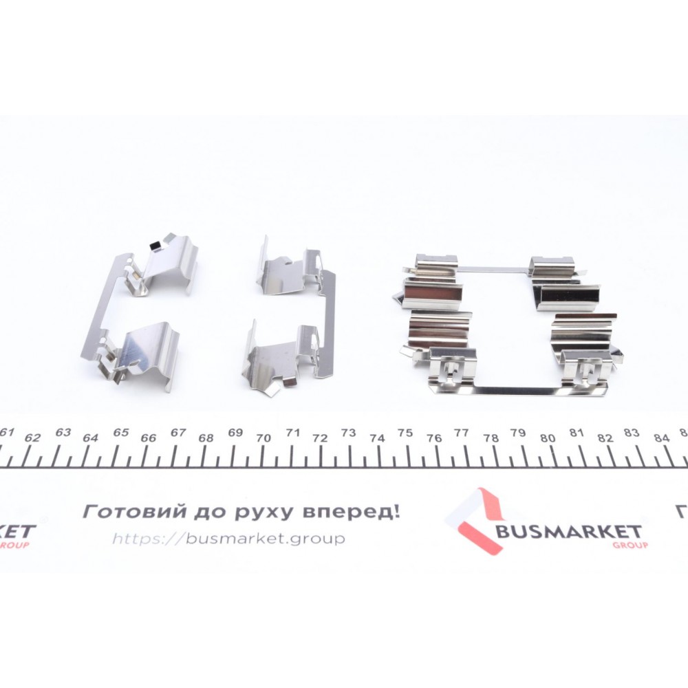 Планка супорта (переднього) прижимна (к-кт) MB E-class (W211) 02-09 (Bosch)