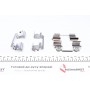 Планка супорта (переднього) прижимна (к-кт) MB E-class (W211) 02-09 (Bosch)
