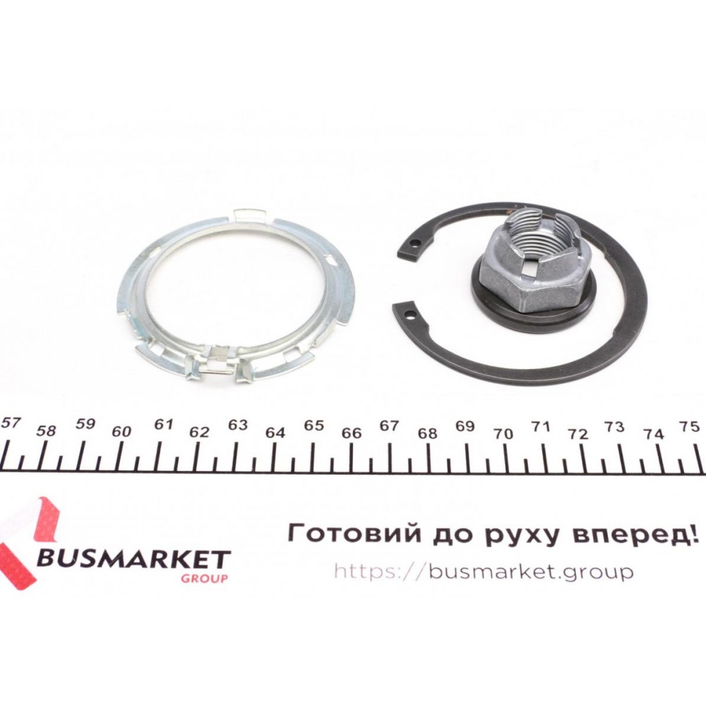 Підшипник маточини (передньої) Renault Kangoo 08- (37x72x37) (+ABS) (для R14)