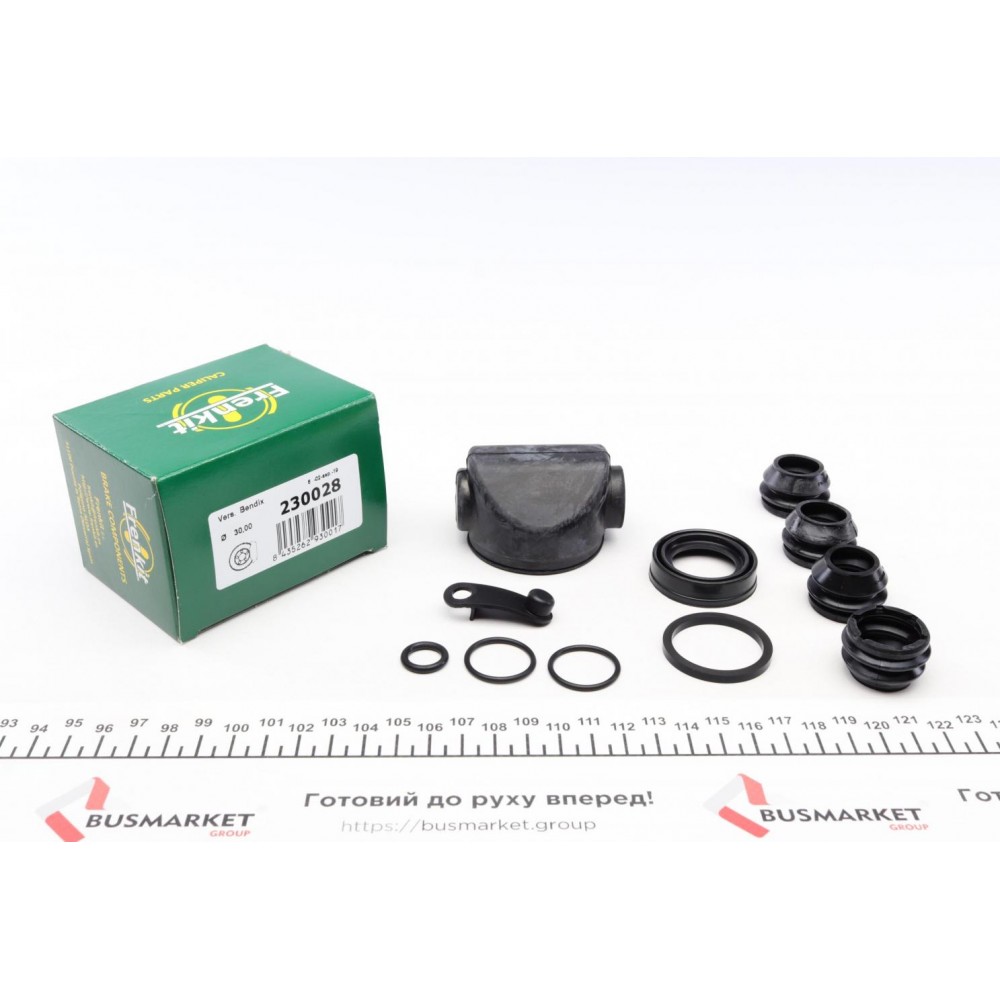Ремкомплект супорта (заднього) Renault Clio/Megane 96- (d=30mm) (Bendix)