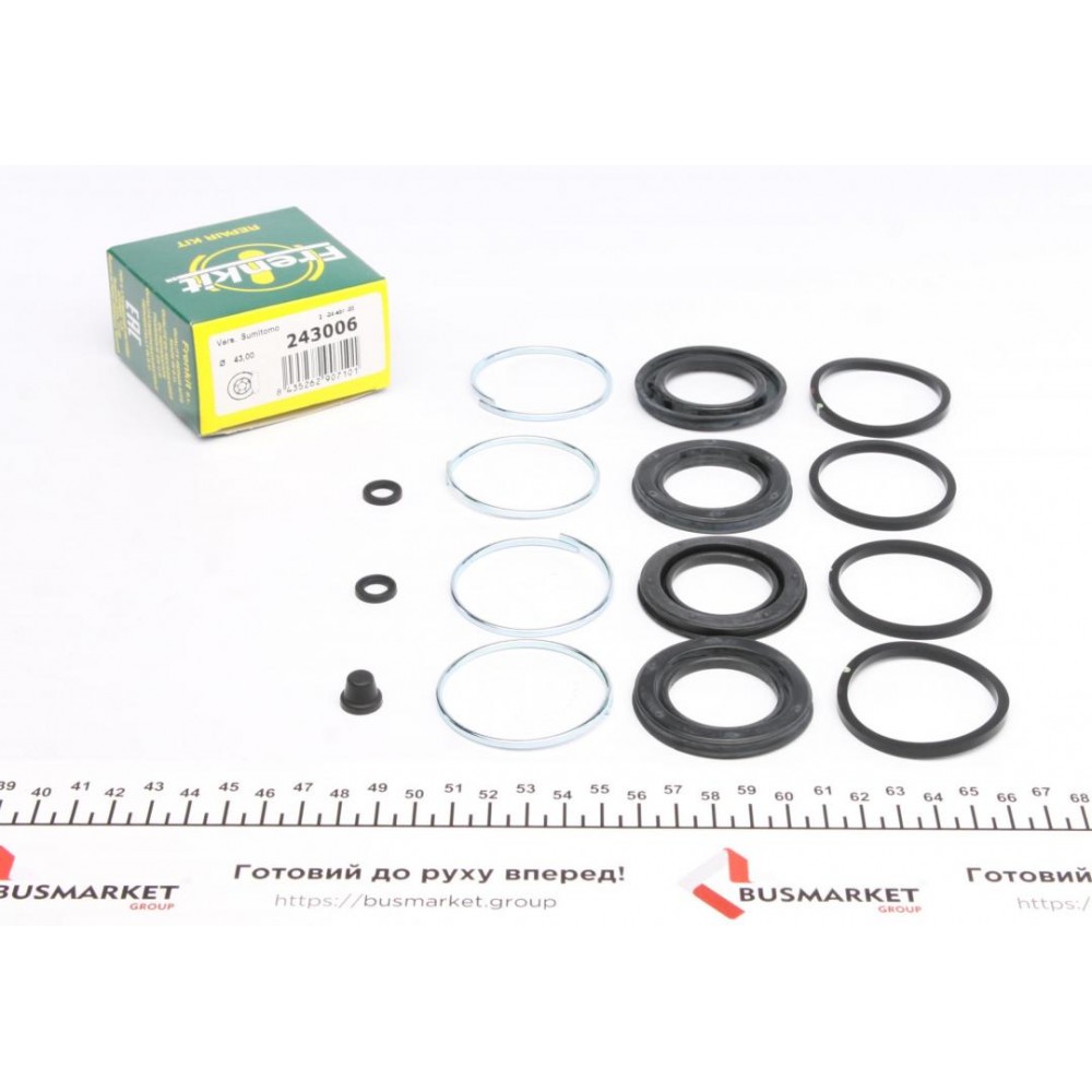 Ремкомплект супорта (переднього) Lexus LS/Toyota Hilux 94- (d=43mm) (Sumitomo)