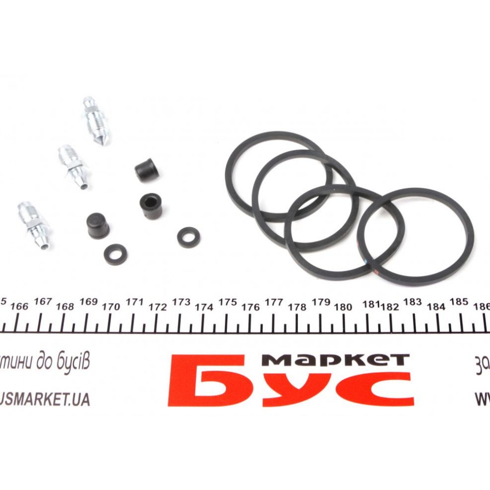 Ремкомплект супорта (переднього) Iveco Daily 85-99 (d=44mm) (+4 поршня)