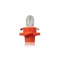 Автолампа 12V 1W BX8.4d Orange (в щиток приладів)