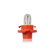 Автолампа 12V 1W BX8.4d Orange (в щиток приладів)