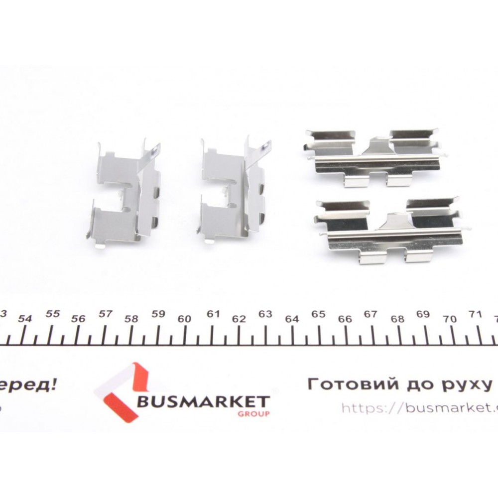Планка супорта (заднього) прижимна (к-кт) Chevrolet Lacetti/Daewoo Nubira 97-