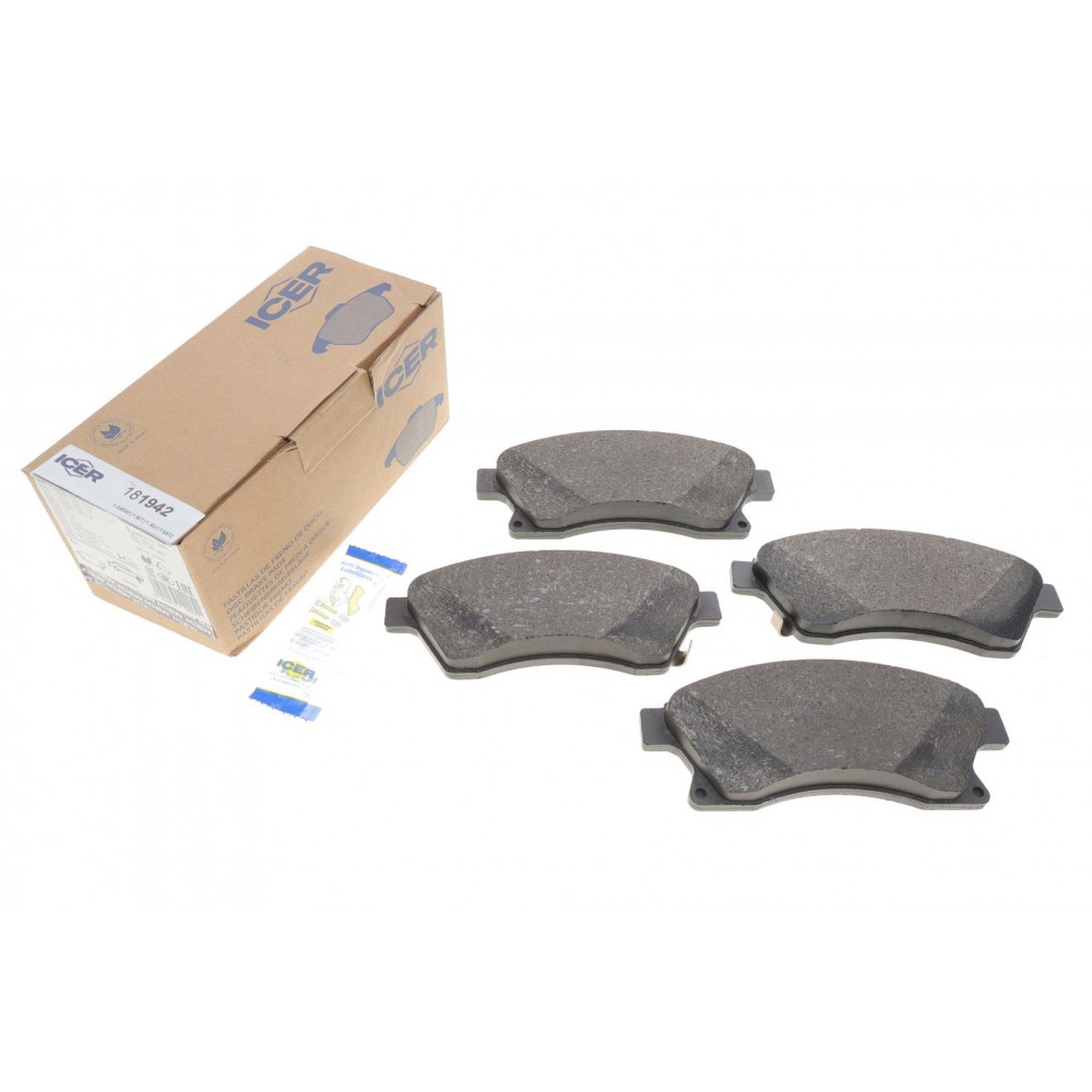 Колодки гальмівні (передні) Nissan Rogue 10-13/Chevrolet Aveo 11-/Cruze/Opel Astra J 09-