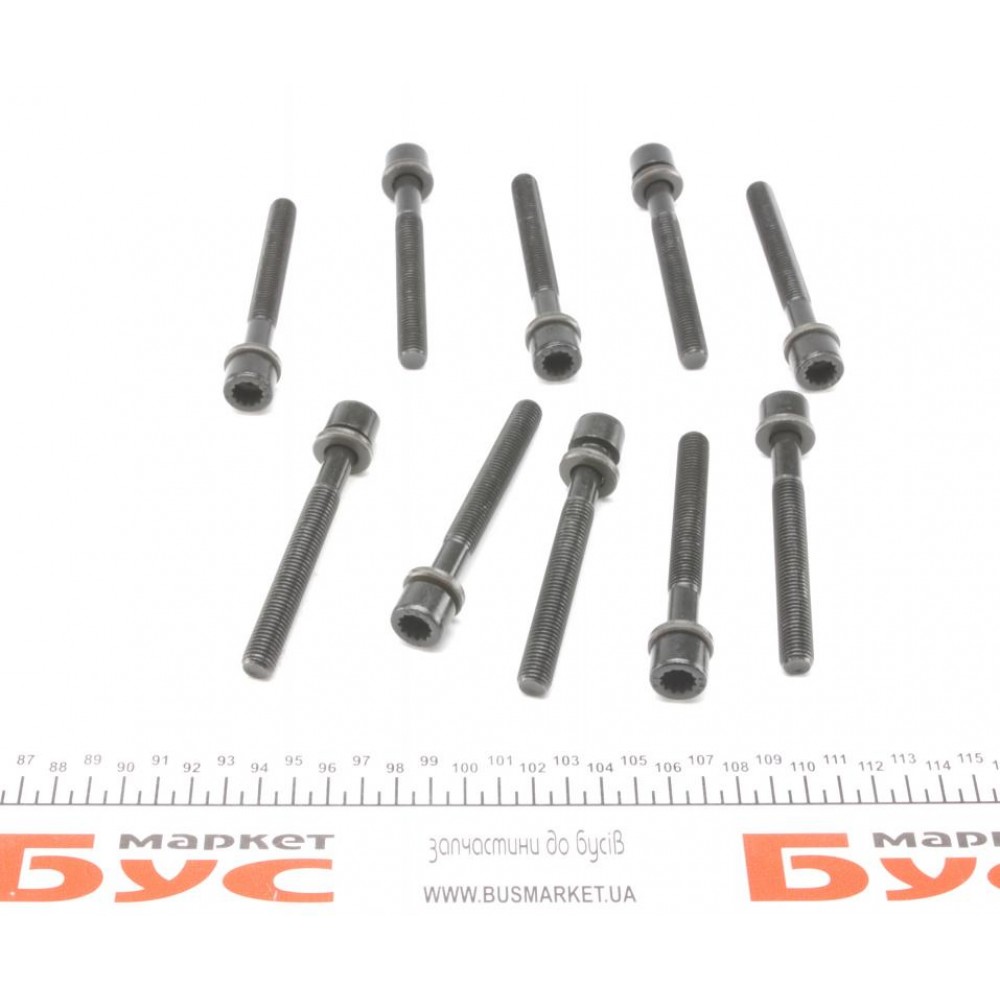 Болти головки (к-кт 10шт.) Audi 100/A4/VW Polo/Golf 1.3-2.0 90- (96mm)