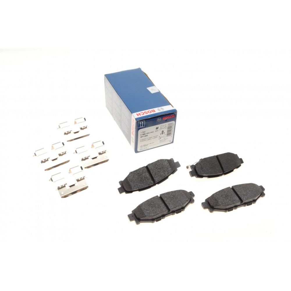 Колодки гальмівні (задні) Subaru Forester/Impreza 08-/Legacy 03-14/Outback 03-/Toyota GT 12-