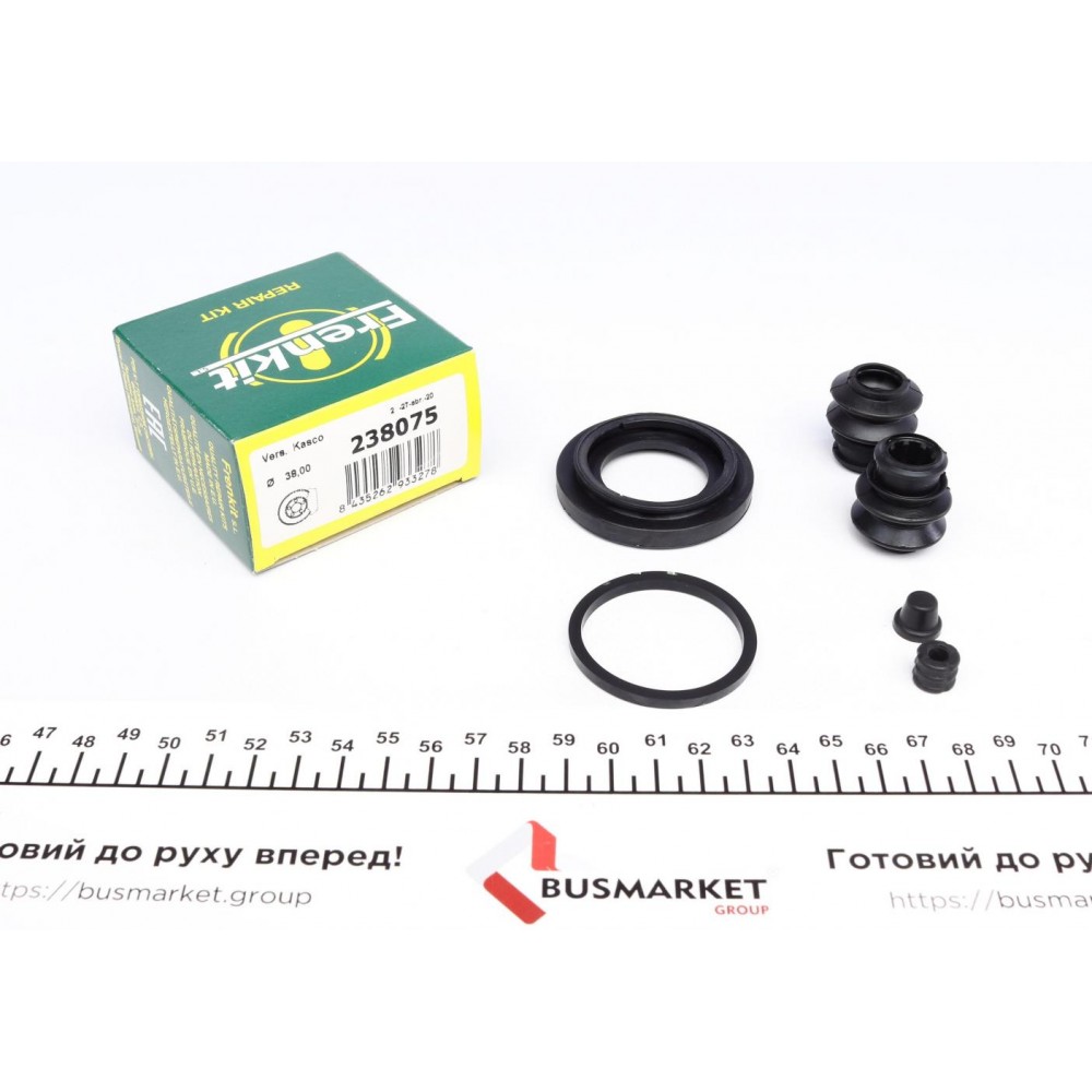 Ремкомплект супорта (заднього) Kia Carens III 05- (d=38mm) (Kasko)