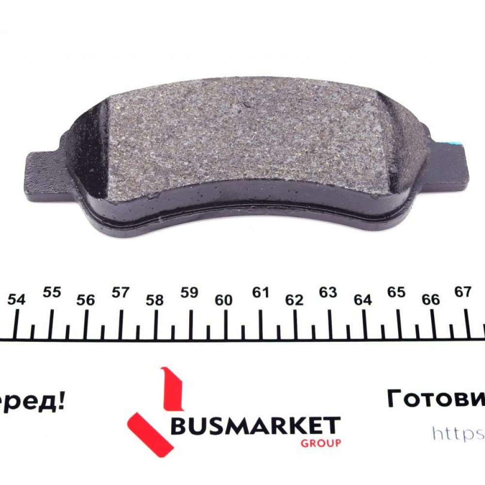 Колодки гальмівні (задні) Citroen Jumper/Fiat Ducato/Peugeot Boxer 06- (+датчики)