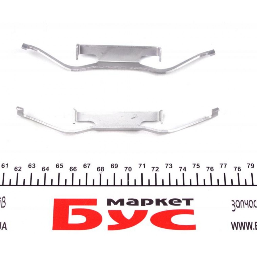 Планка супорта (переднього) прижимна (к-кт) VW Т4/T5/T6 90-