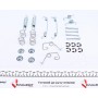 Комплект пружинок колодок ручника Ford Transit 80-120 91-00 (254x50)