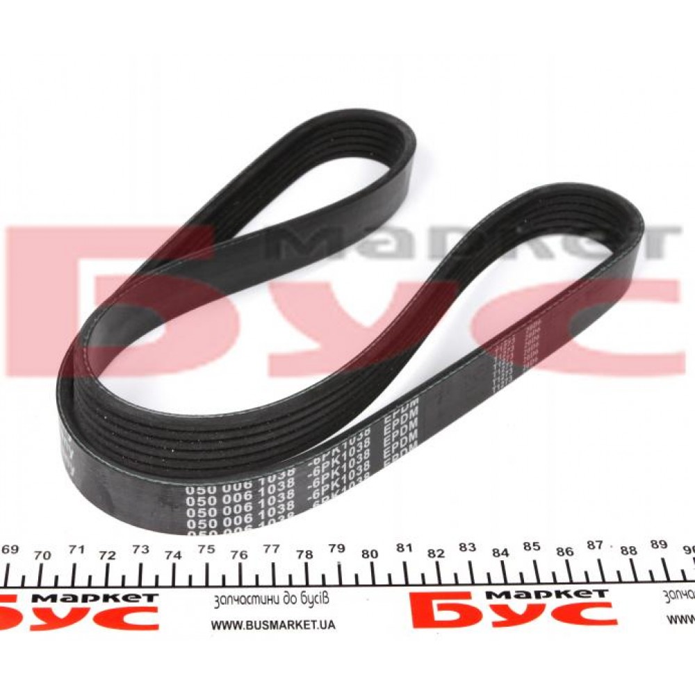 Ремінь генератора Fiat Bravo 1.9TD/JTD 96-01 (6PK1038)