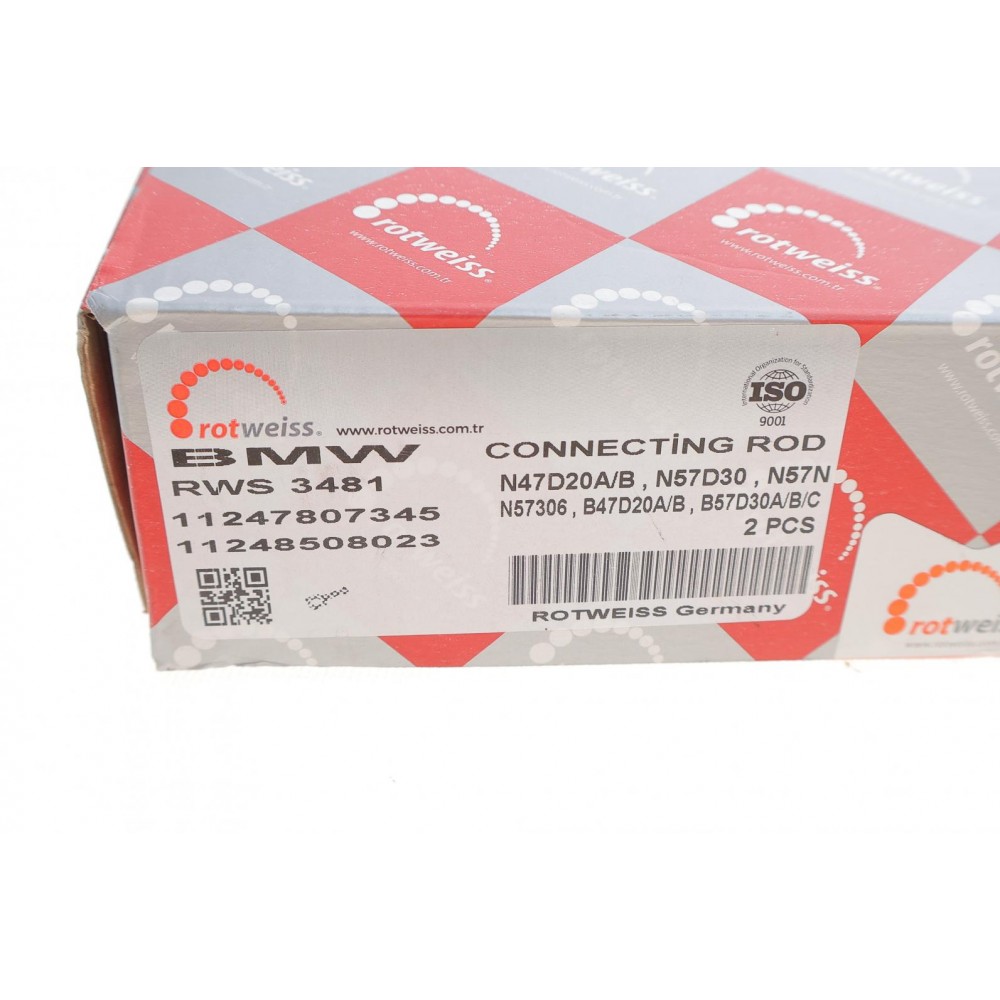 Шатун BMW 3 (E90/F30/F80)/5 (E60/F10)/X5 (F15/F85) 05-18 N47 D20