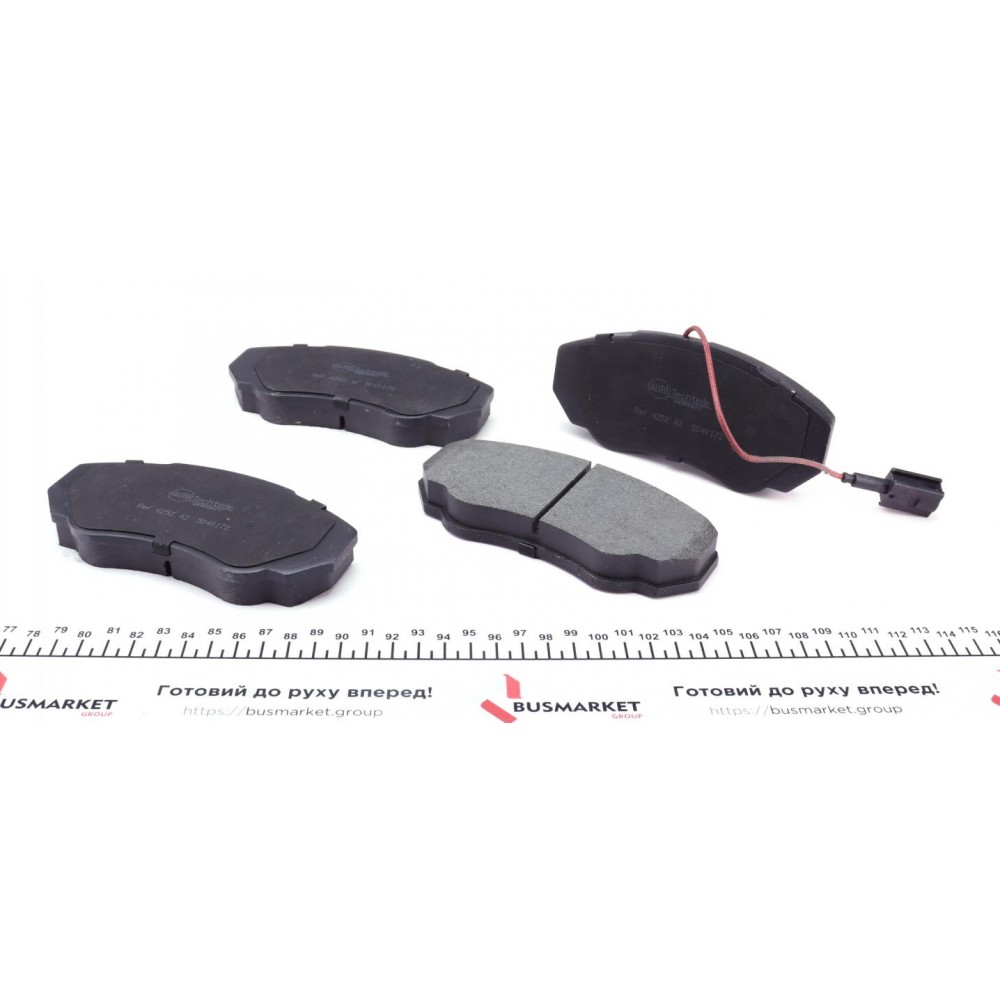 Колодки гальмівні (передні) Citroen Jumper/Fiat Ducato/Peugeot Boxer 02- R15