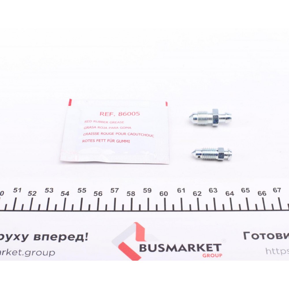 Ремкомплект супорта (переднього) Peugeot 308 07- (d=57mm) (+ поршень) (Bosch)