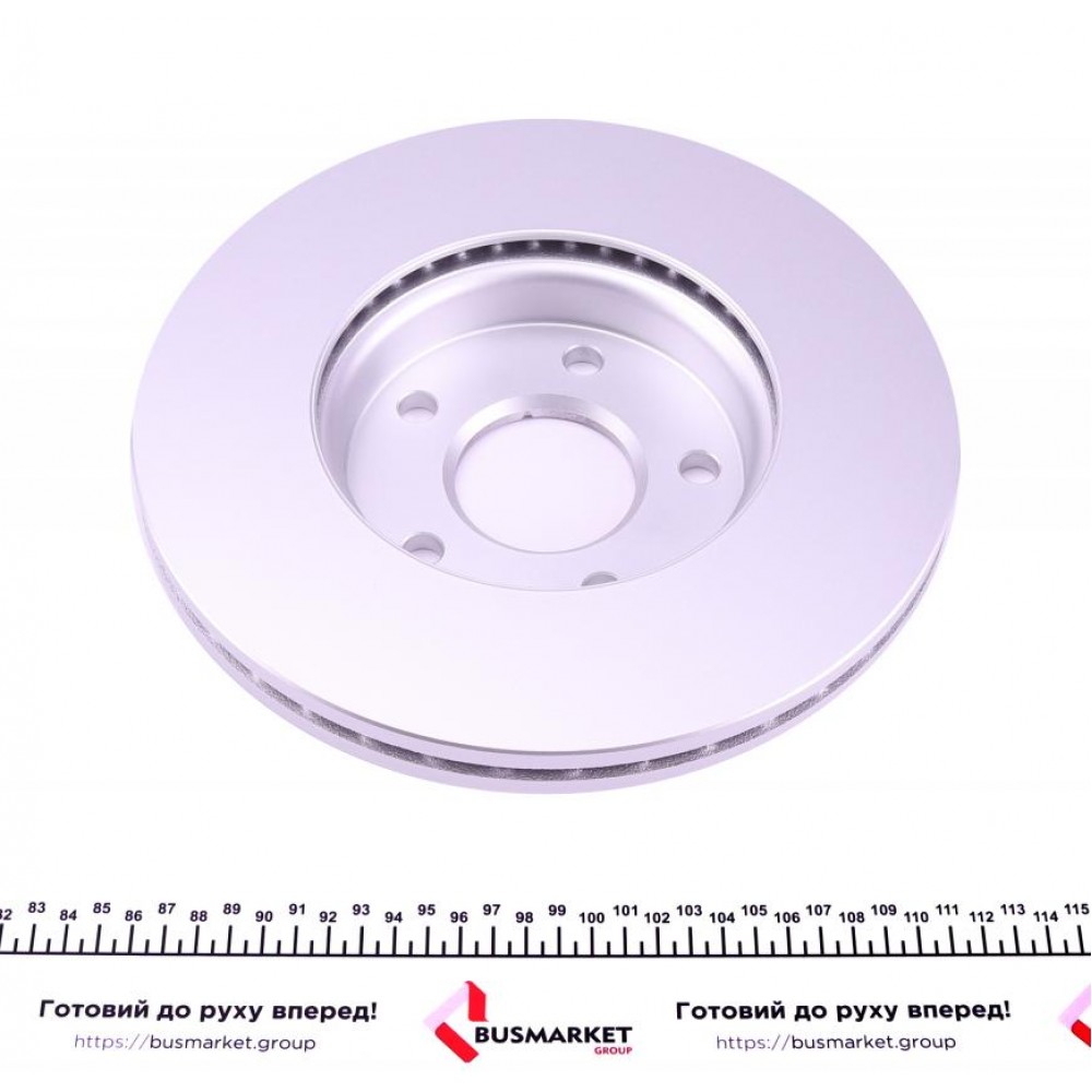 Диск гальмівний (передній) Ford C-max/Focus/Volvo C30/C70/S40/V50 04- (278x25)