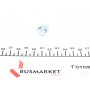 Диск гальмівний (задній) BMW 1 (E81/E87/F20/F21)/2 (F22, F87/(F23)/3 (E90/E92/E93/F30/F80) 04-
