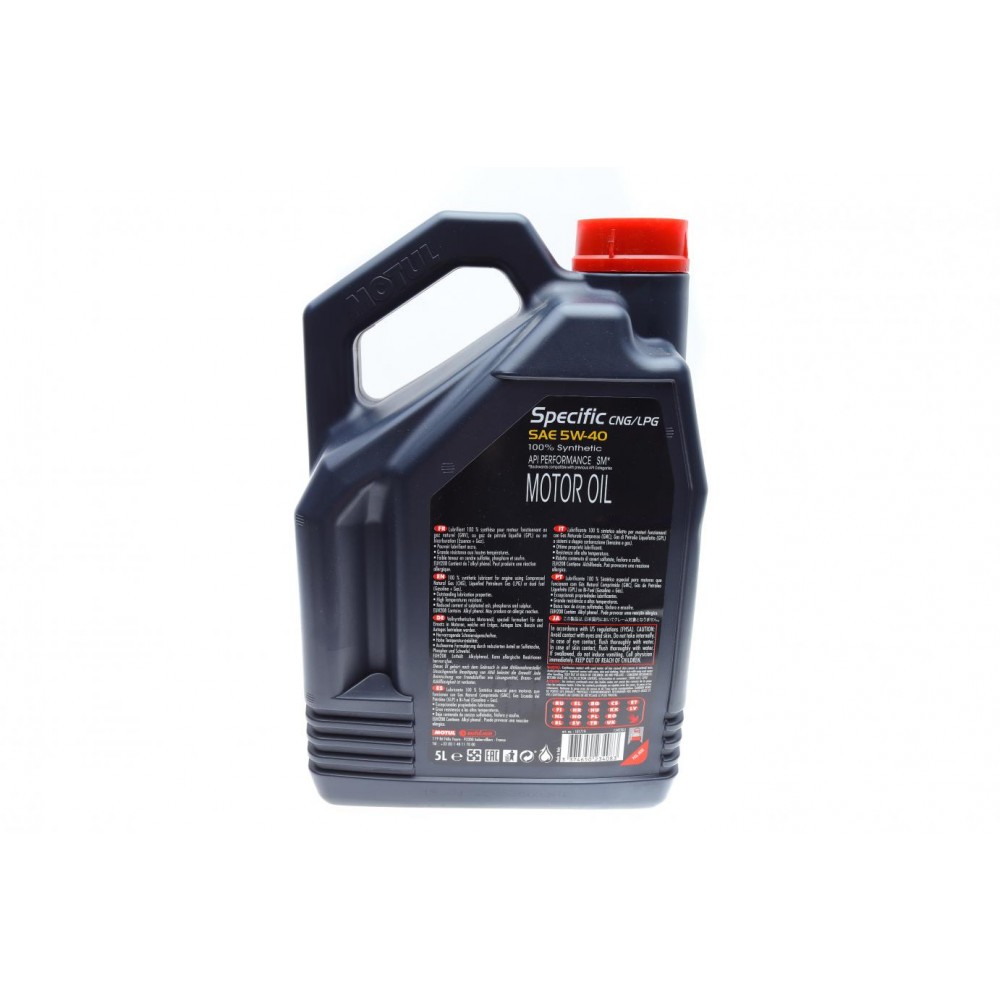 Олива 5W40 Specific CNG/LPG (5л) (101719)