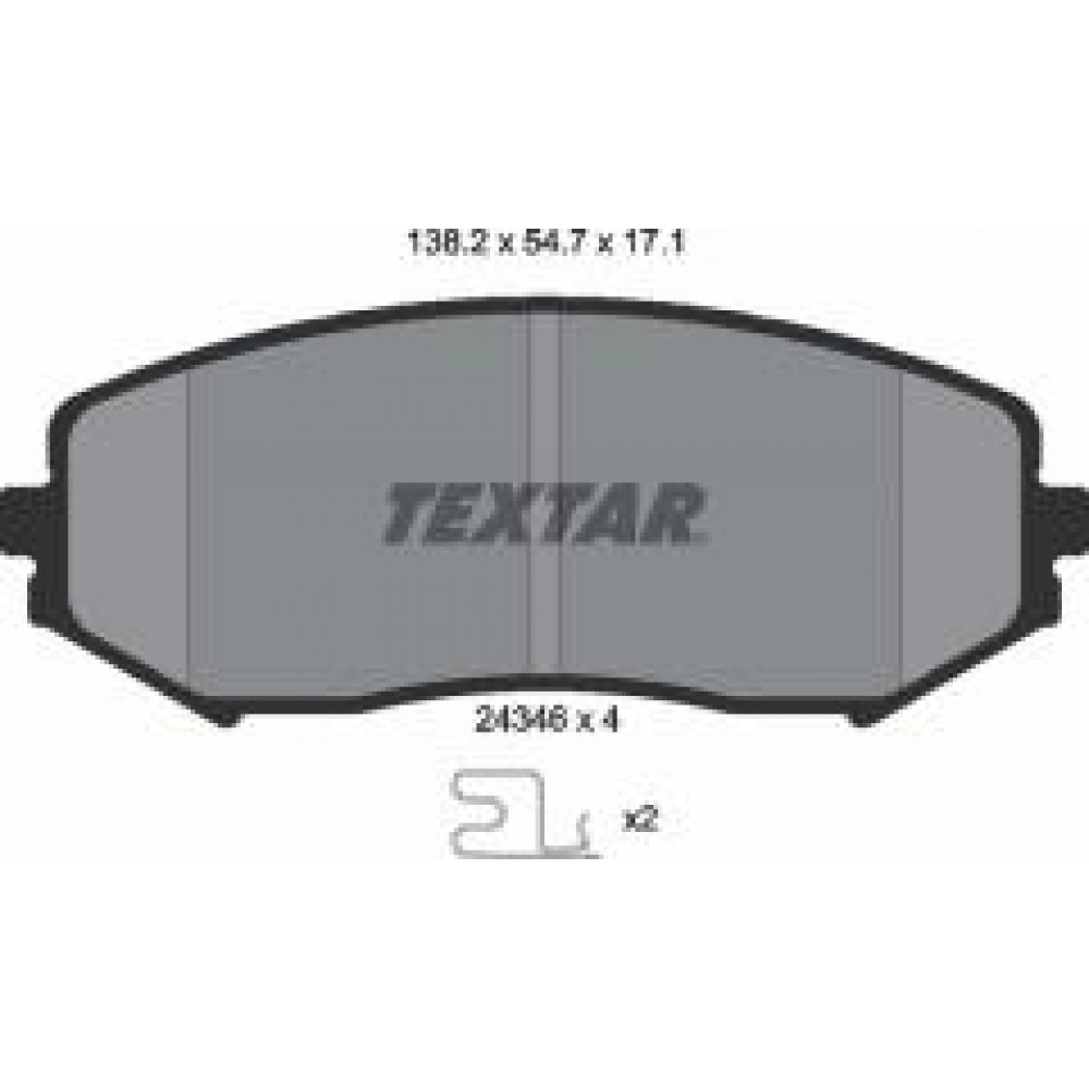 Колодки гальмівні (передні) Suzuki Grand Vitara 1.3-3.2 98- (Tokico)