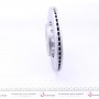 Диск гальмівний (передній) Audi A4/A6/VW Passat 95-08/Skoda Superb 02-08 (287.7x24.9)(з покр.)(вент.)