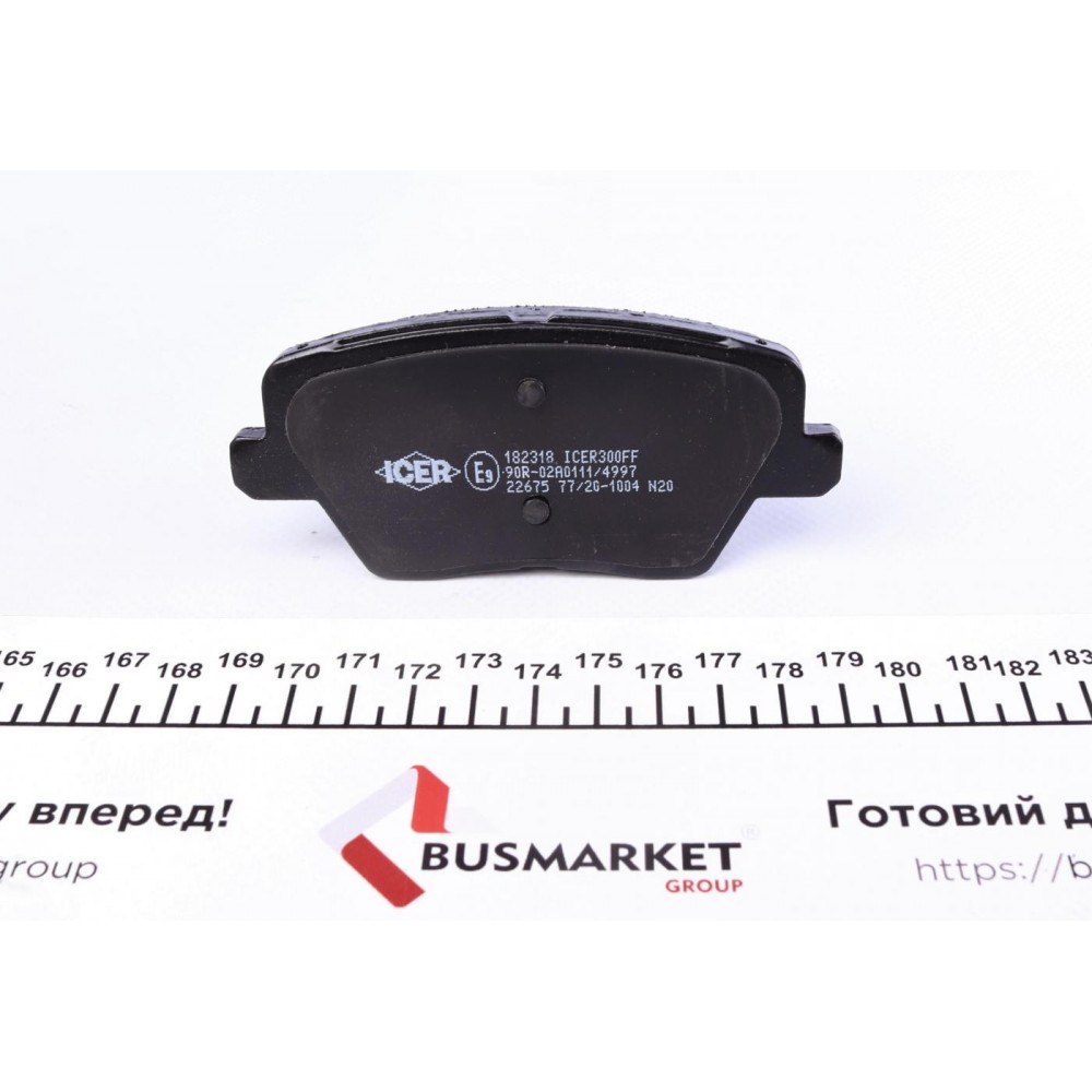 Колодки гальмівні (задні) Hyundai i30 III 16-/Kia Cee'd/Pro Cee'd 18-/Xceed 19-