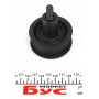 Комплект ГРМ + помпа VW Golf IV/Seat Leon 1.6 FSi 00- (помпа 1682)