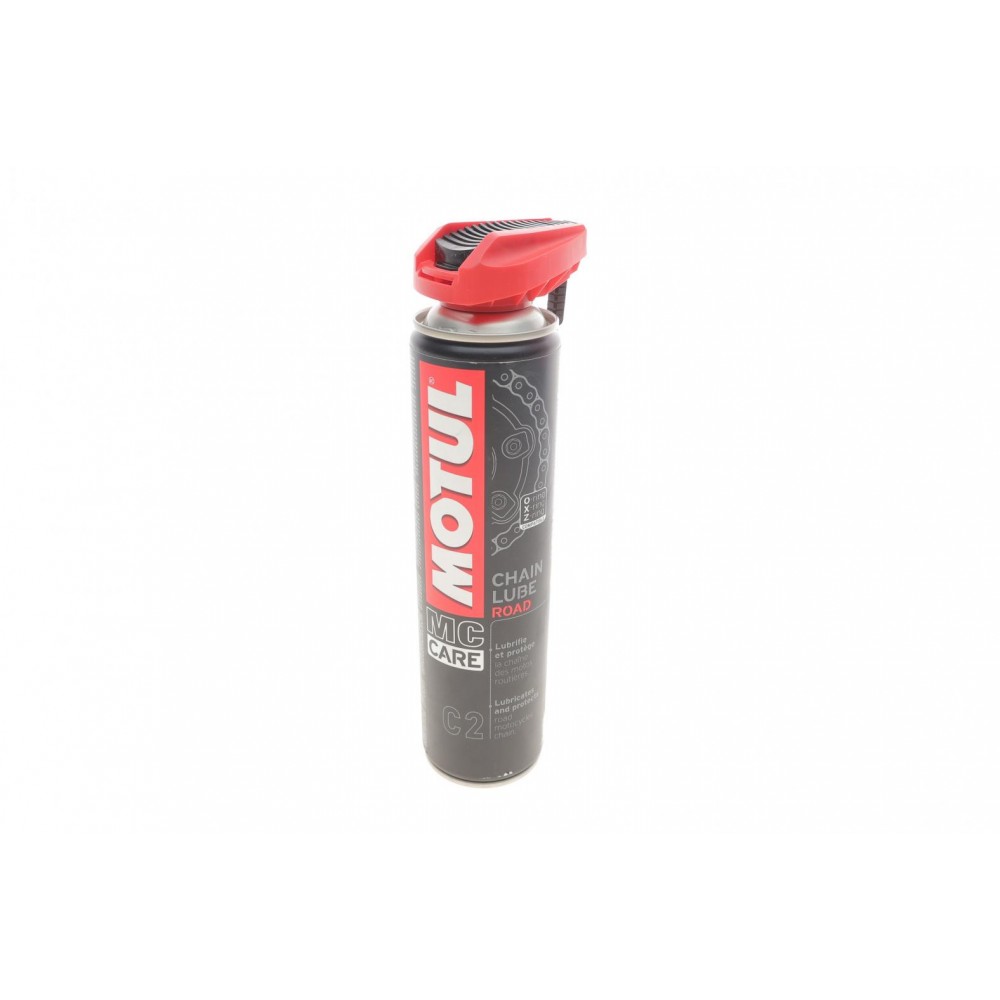 Змазка для ланцюгів мотоциклів (пофарбована/липка) C2 Chain Lube Road (400ml) (102981)
