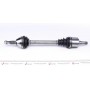 Піввісь Fiat Ducato/Peugeot Boxer 2.5TD 94-06 (L) (35x41x762)
