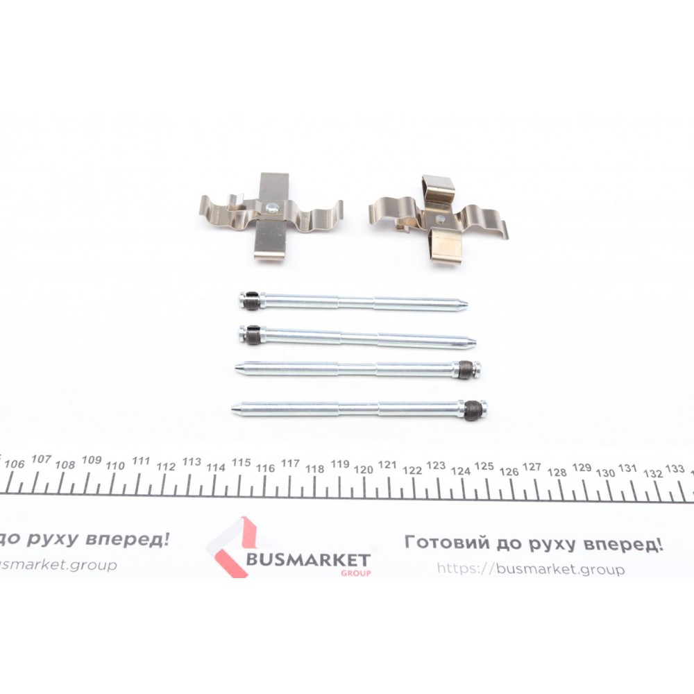 Планка супорта (заднього) прижимна (к-кт) VW Touareg 2.5TDI/3.0TDI 02-10 (Brembo)