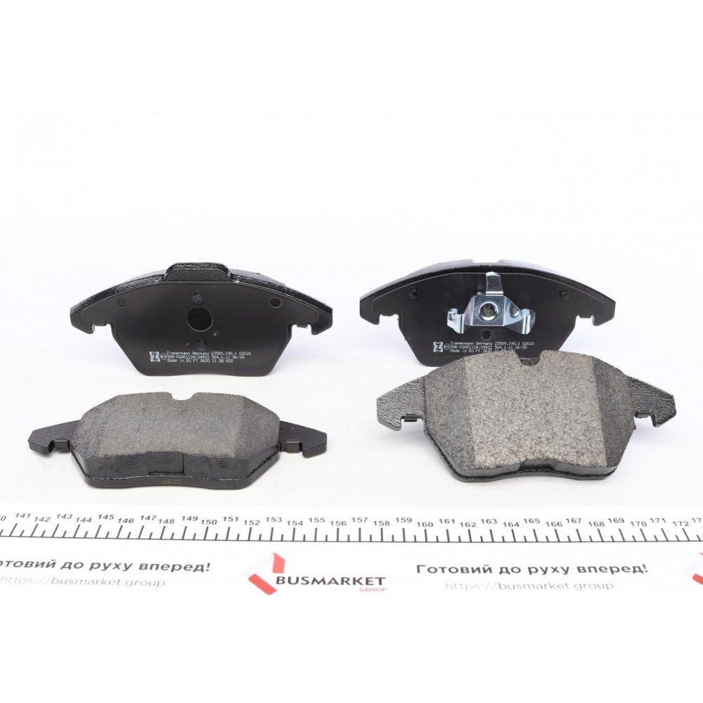 Колодки гальмівні (передні) Citroen C4/Peugeot 307 03- (Ate-Teves)