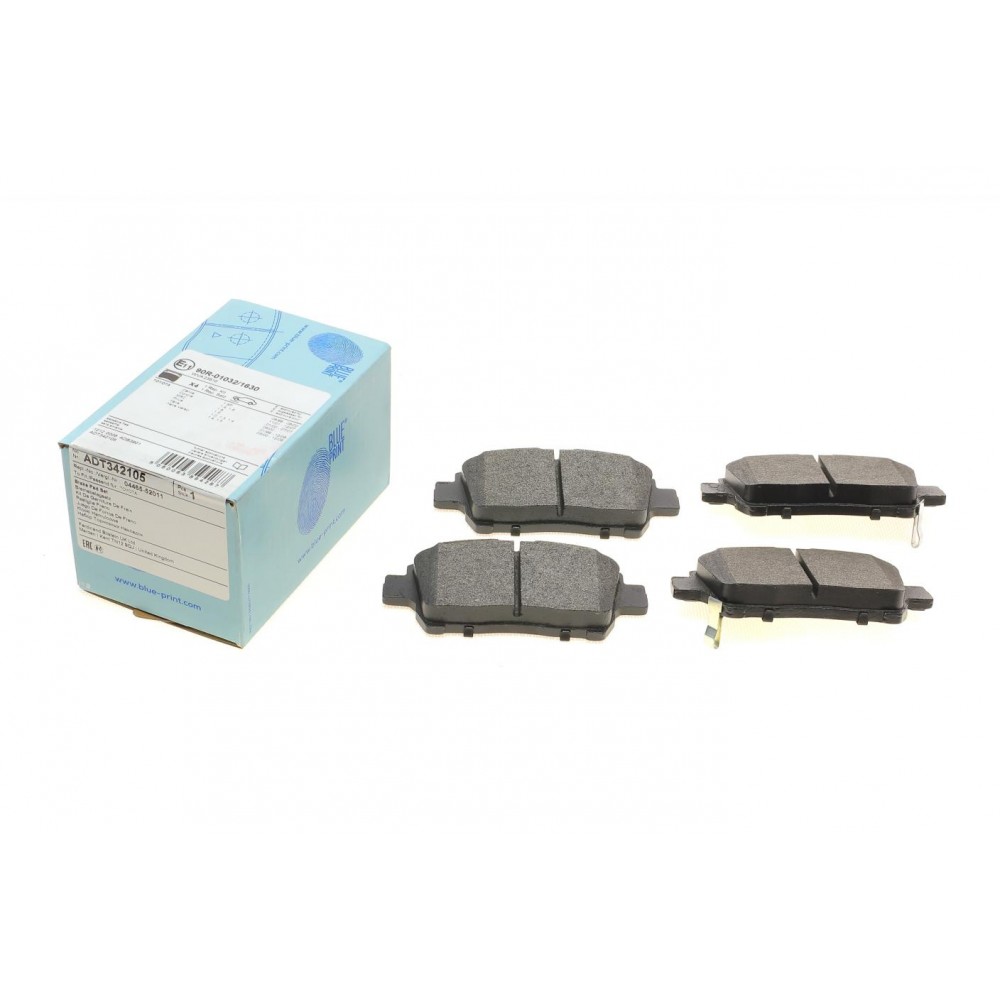 Колодки гальмівні (передні) Toyota Corolla 01-08/Prius 00-04/Yaris 99-05