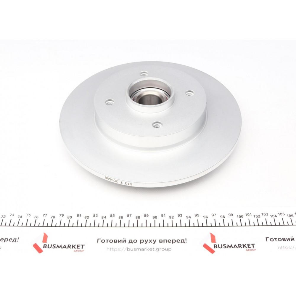 Диск гальмівний (задній) Citroen C3/C4 /Peugeot 207/307 05- (249х9) (d=30mm) (з підшипником) PRO
