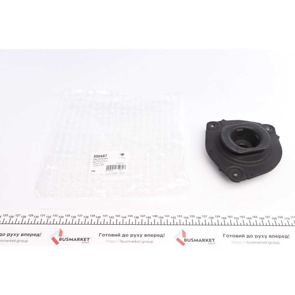 Подушка амортизатора (переднього) Nissan Juke/Leaf 10- (L)