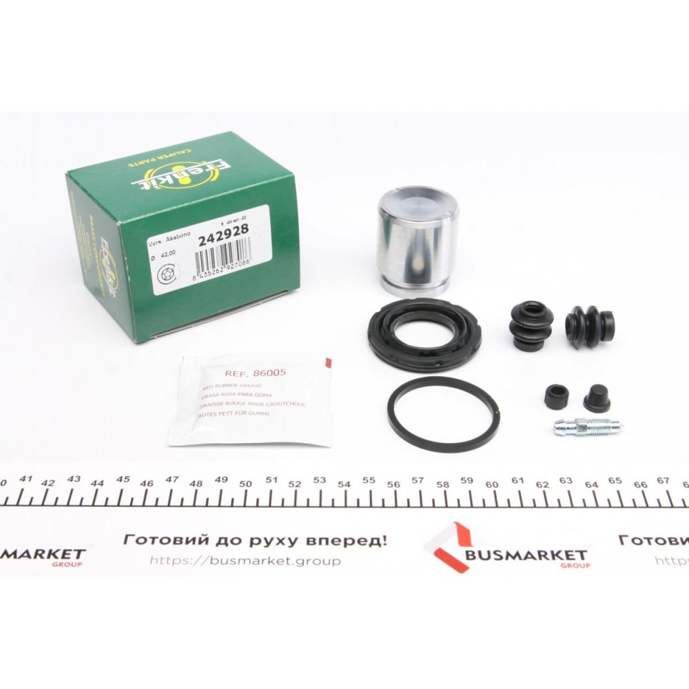 Ремкомплект супорта (заднього) Lexus RX 04- (d=42mm) (+поршень) (Akebono)
